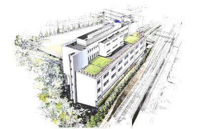 新校舎屋上緑化計画完成予想図.JPG